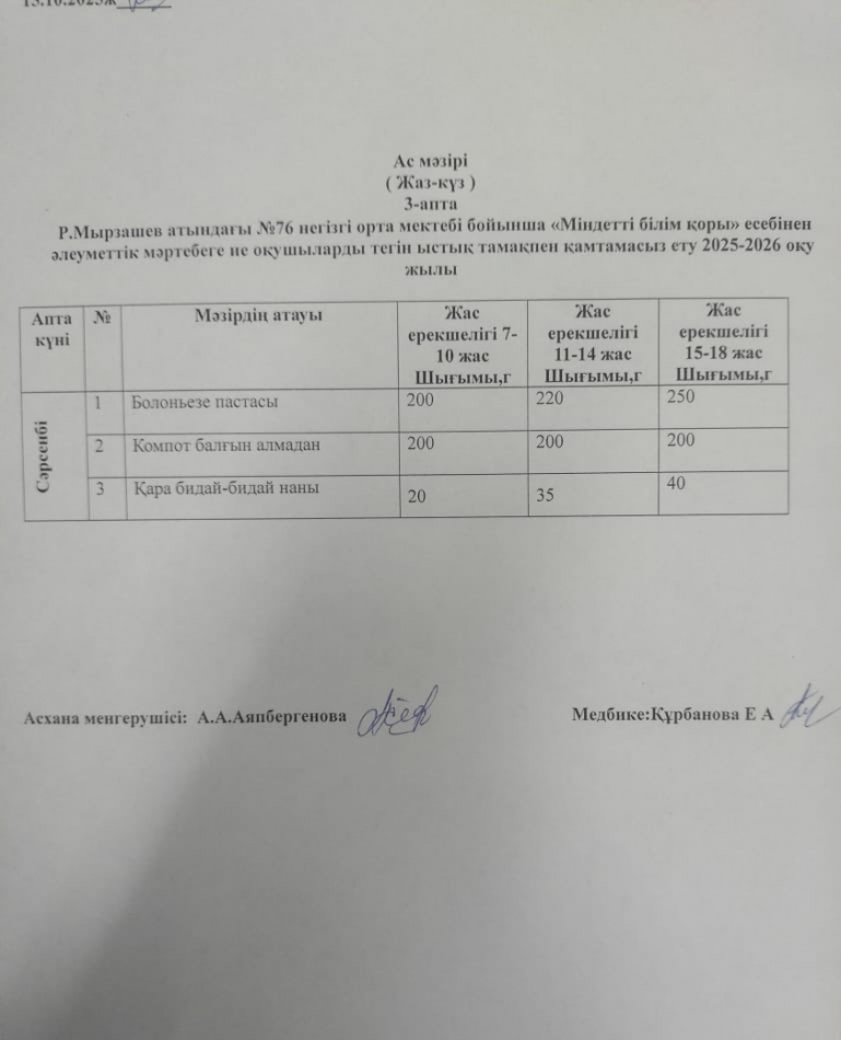 ЫСТЫҚ ТАМАҚ